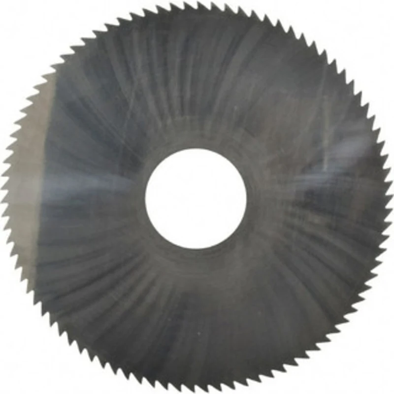 Made in USA 4 x 0.046, 1 Arbor, 90-Tooth Solid Carbide Slitting & Slotting Saw Straight Teeth, Concave Ground X3E0468...